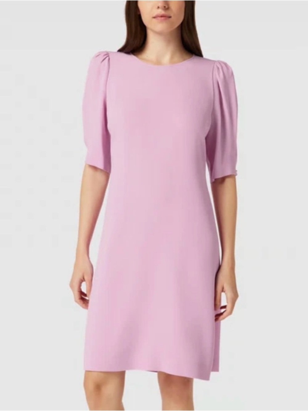 Boss Dawena Dress in light pink / purple